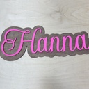 Customized Wood and Acrylic Christmas Ornament