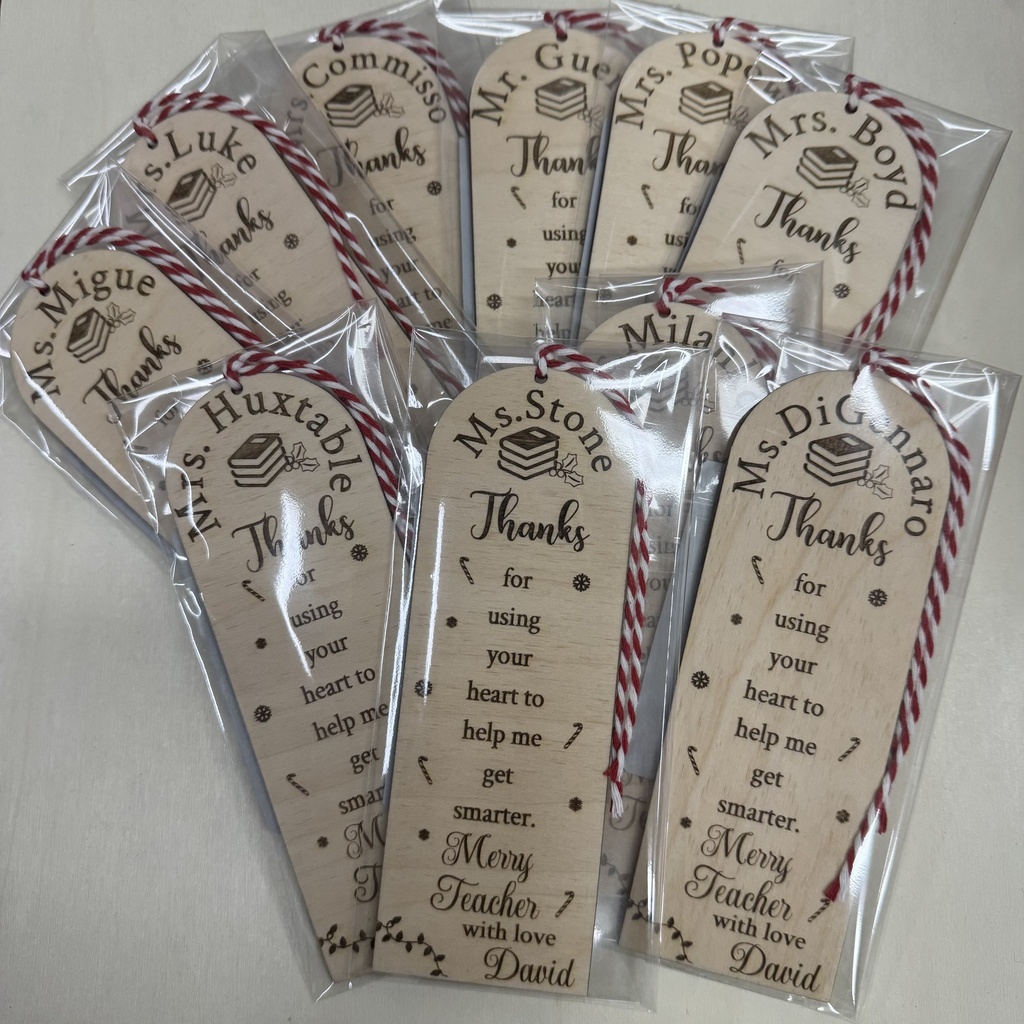 Personalized Teacher Bookmarks