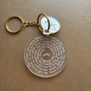 Acrylic and personalized "Our Father" Key Chain