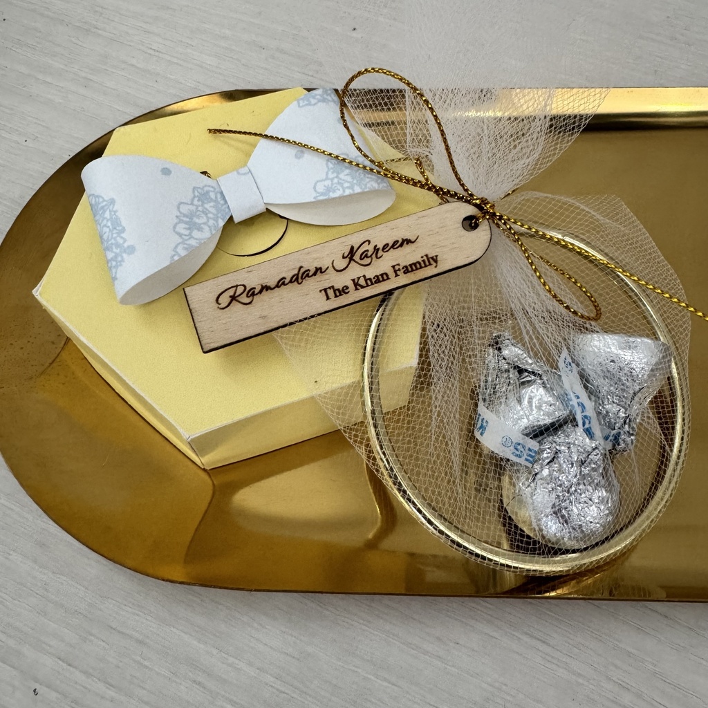 RAMADAN PERSONALIZED 2D SIGN DOOR AND PARTY FAVORS
