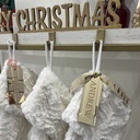 Personalized Stocking tag -Mirror Acrylic