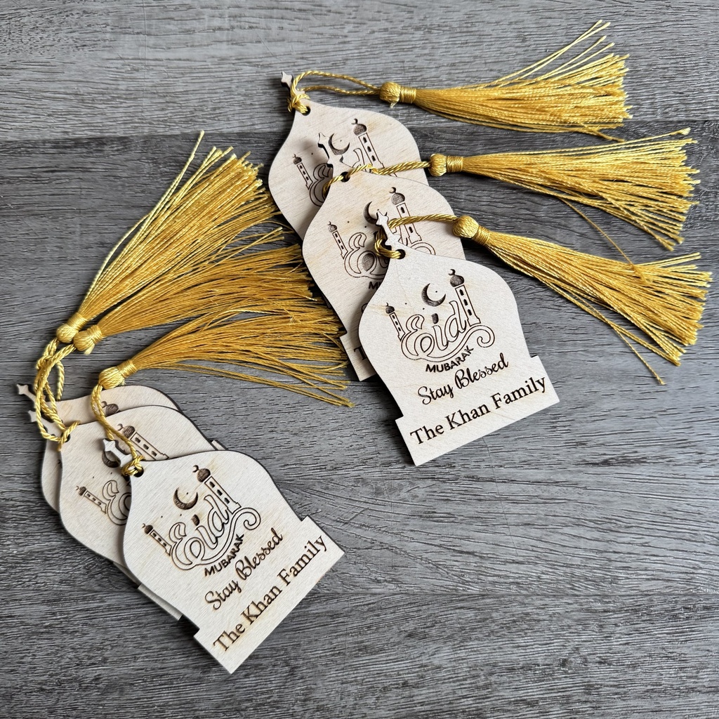 RAMADAN PERSONALIZED 2D SIGN DOOR AND PARTY FAVORS