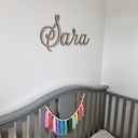 Wooden Wall Nursery Name