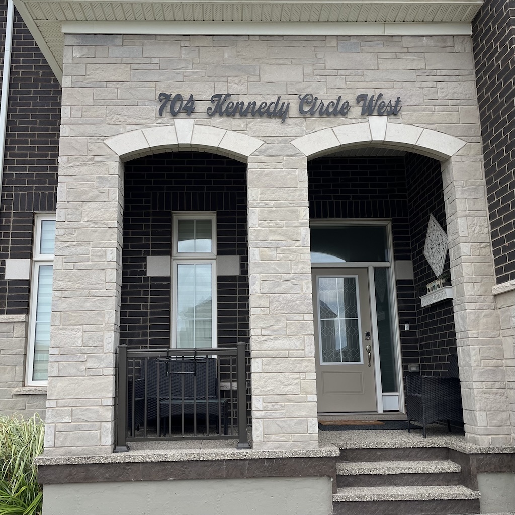 Custom Acrylic Address Sign