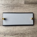 Acrylic House number sign