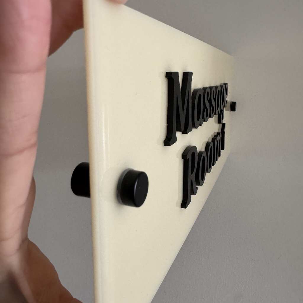 3D Custom Acrylic Door sign