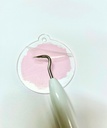 2" Blank Clear Acrylic Round Ornaments, Pack of 10 Pieces, 2mm Thickness, Blanks Disc for DIY Craft Pictures/Designs