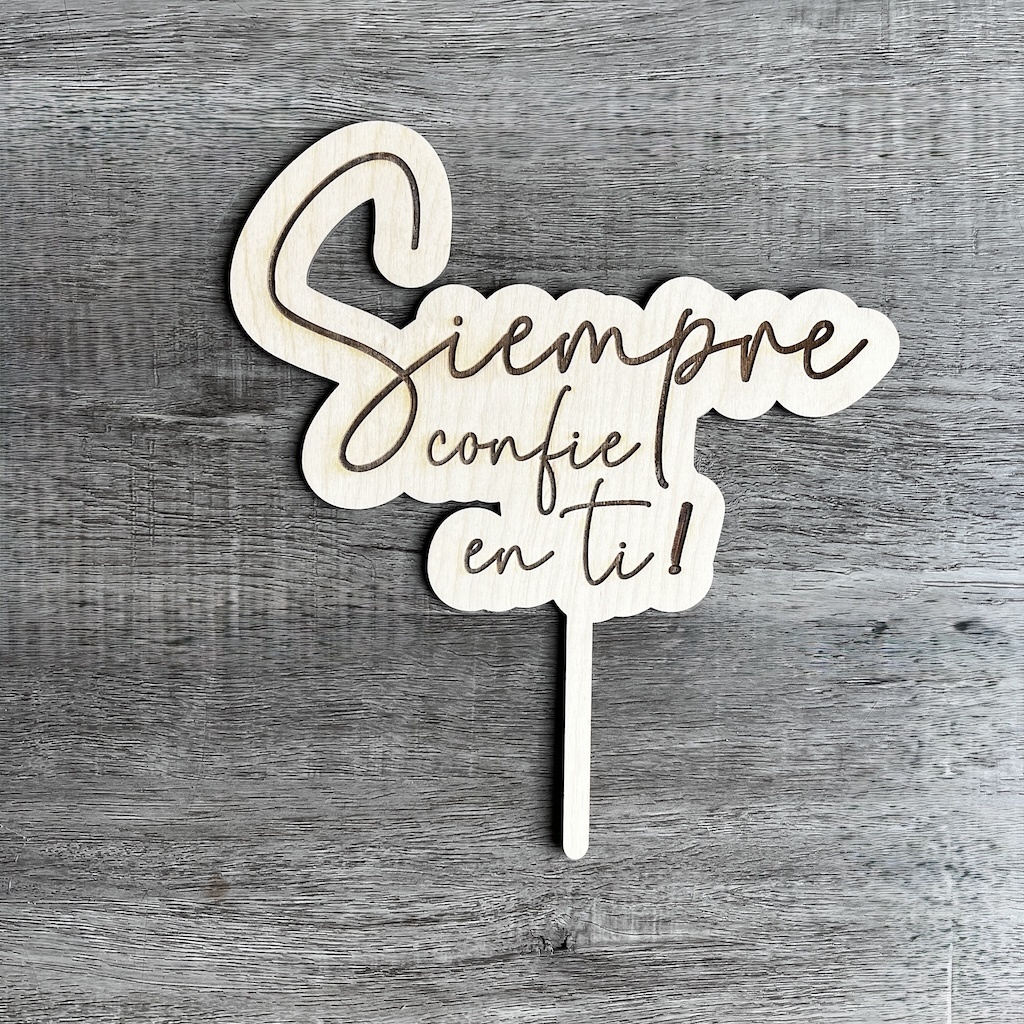 Custom Cake topper to enhance your decoration