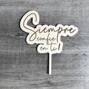 Custom Cake topper to enhance your decoration
