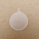 4" Blank Clear Acrylic Round Ornaments, 2mm Thickness, Blanks Disc for DIY Craft Pictures/Designs