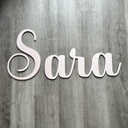 Wooden Wall Nursery Name
