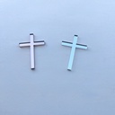 Pack of 10-Mirror Acrylic Cross Cake Topper for Every Special Occasion