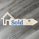 Custom Realtor Sold Key Sign | Sold Sign with Logo | Real Estate Closing Gift