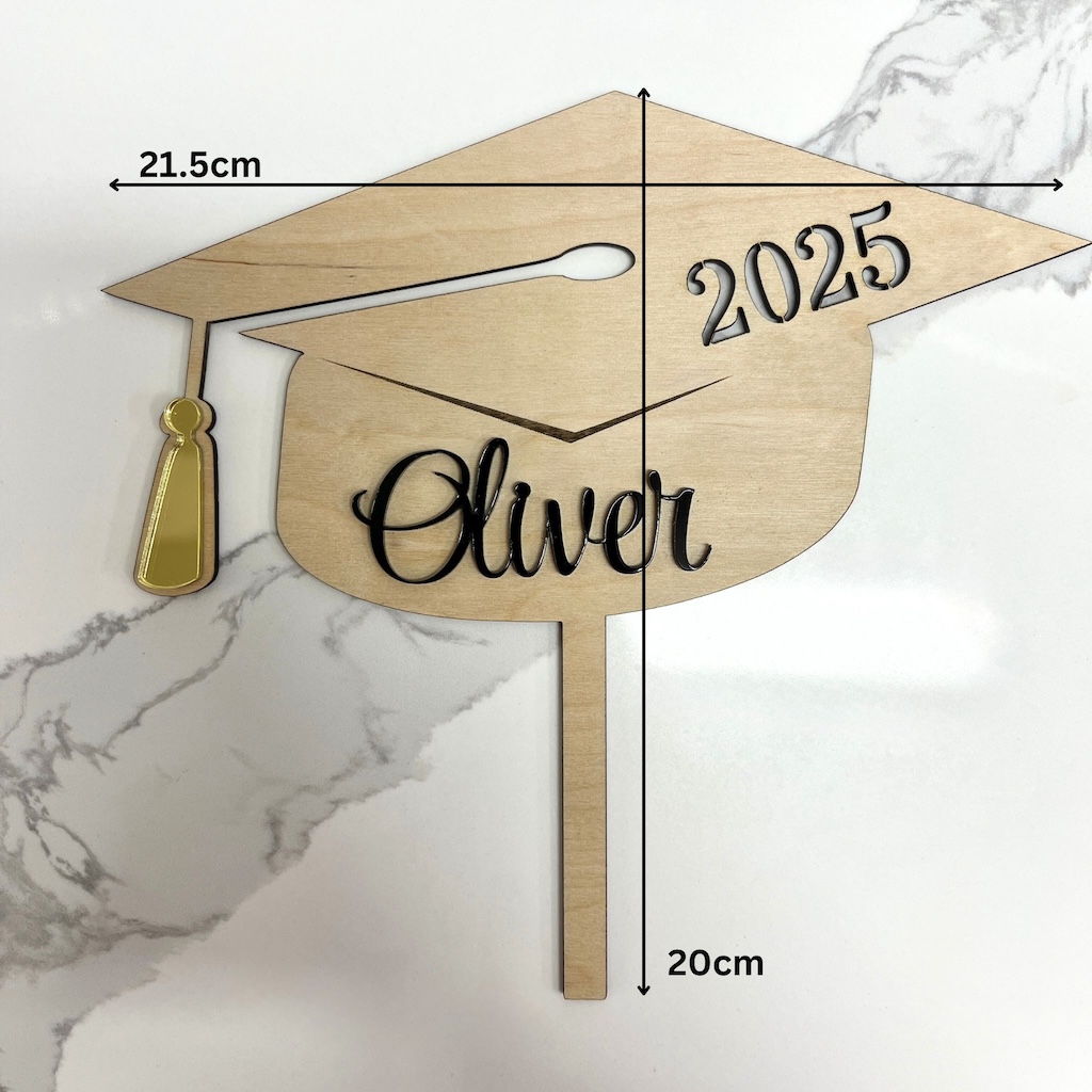 Graduation Cake Topper Personalized |Graduation Party Decor