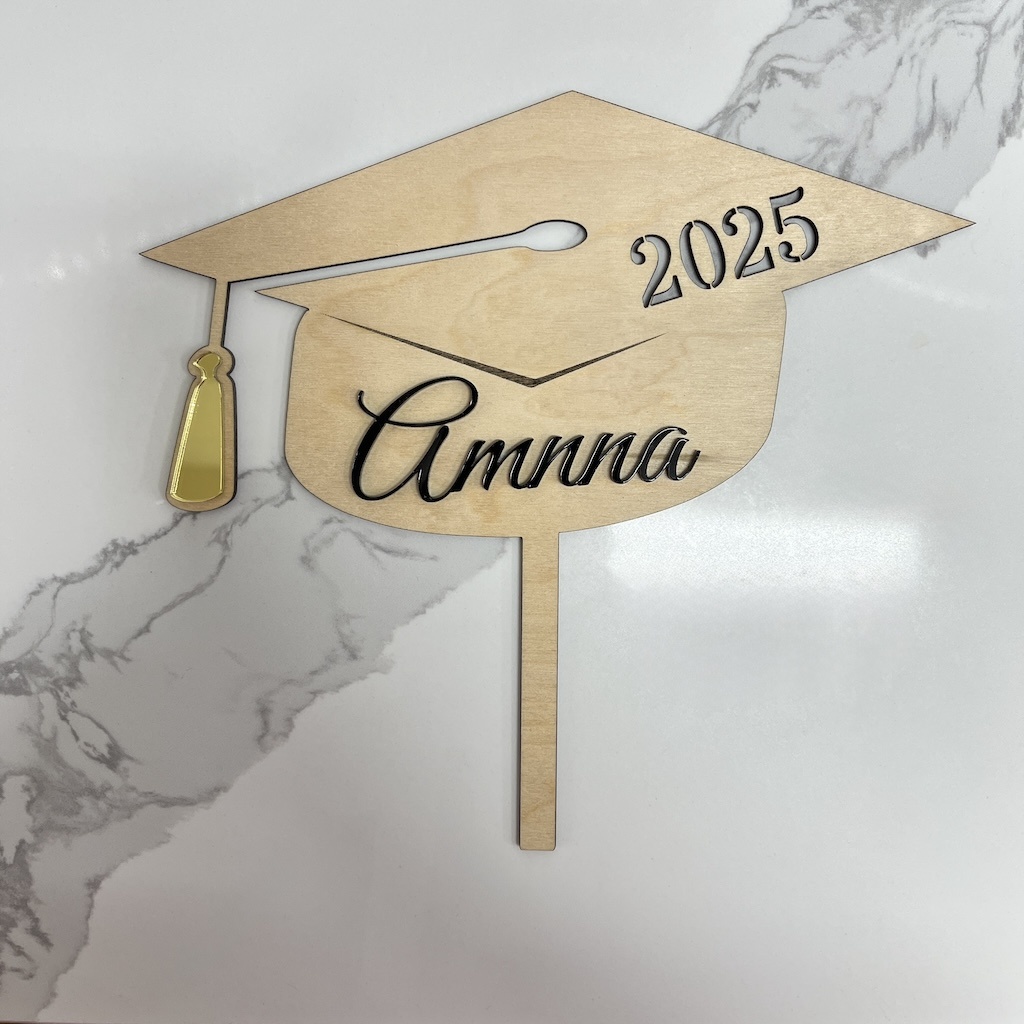 Graduation Cake Topper Personalized |Graduation Party Decor