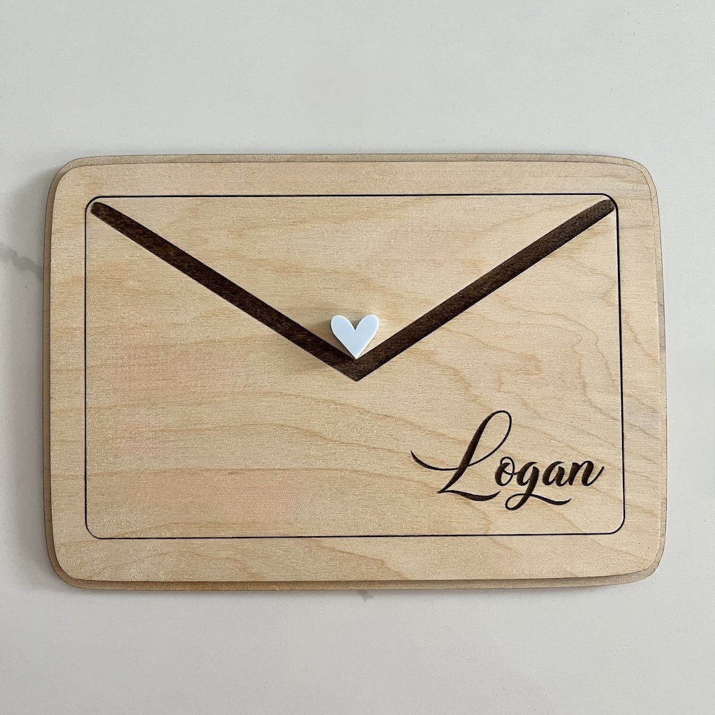 Wood and Engrave Godparents Proposal