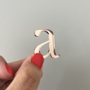 Adhesive Mirror Acrylic Letters & Numbers–Custom Name Sign |Laser Cut Alphabet