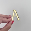 Adhesive Mirror Acrylic Letters & Numbers–Custom Name Sign |Laser Cut Alphabet