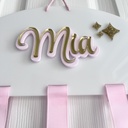 Acrylic Hair Bow Organized Personalized