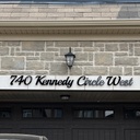 Custom acrylic address sign