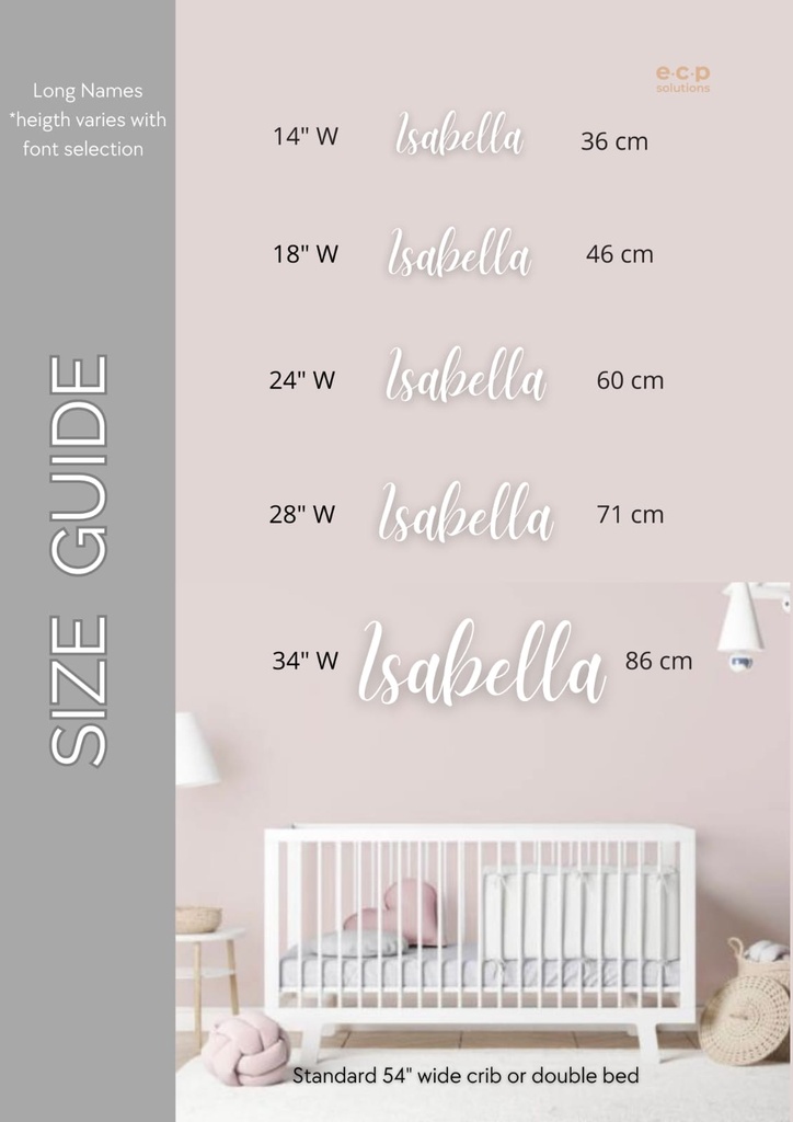 Wooden Wall Nursery Name