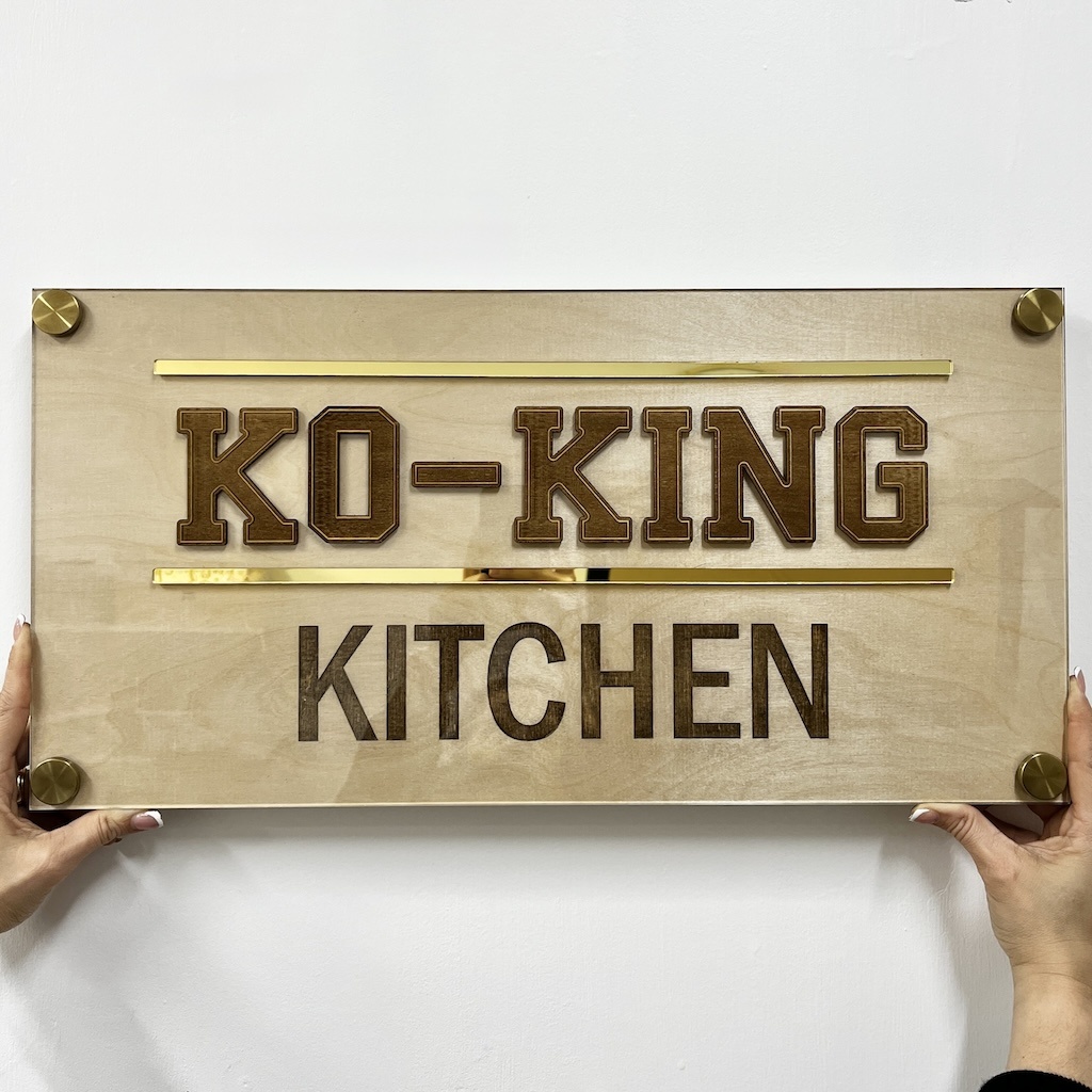 Custom 3D Acrylic Logo | Business Logo | Personal Logo | Wall Logo Sign