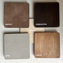 3D Personalized Stocking Wood Tag with Acrylic Name