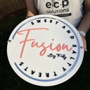 3D Custom Business Logo Sign-Round or Square
