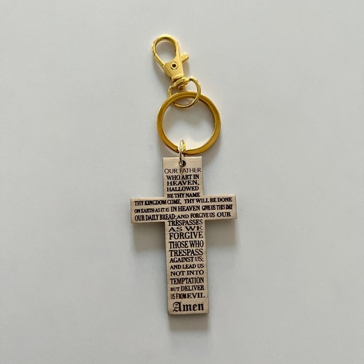 Religious Keychain-Pack of 12. "Our Father" Prayer | St Michael image